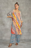 Load image into Gallery viewer, Tribal Mirror 2.0 Gathered Tunic