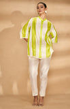 Load image into Gallery viewer, Lime Green Two Tone Shirt