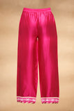 Load image into Gallery viewer, Pink Applique Straight Pants