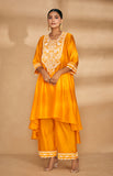 Load image into Gallery viewer, Orange Kali Kurta