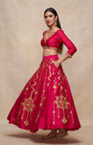 Load image into Gallery viewer, Rani Pink Gota Blouse