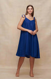 Load image into Gallery viewer, Blue Slip Dress