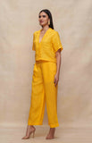 Load image into Gallery viewer, Yellow Straight Pants