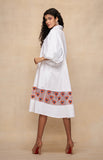 Load image into Gallery viewer, Satrangi White Dress