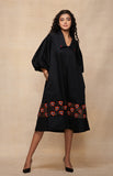 Load image into Gallery viewer, Satrangi Black Dress