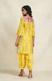 Load image into Gallery viewer, Yellow Sequins Kurti