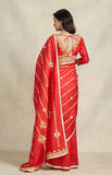Load image into Gallery viewer, Red Gota Saree