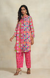 Load image into Gallery viewer, Pink Sequins Linen Shirt