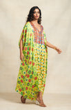 Load image into Gallery viewer, Green Sequins Kaftan