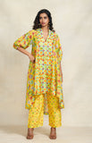 Load image into Gallery viewer, Yellow Sequins Panel Tunic