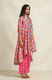 Load image into Gallery viewer, Pink Chanderi Pants