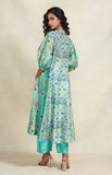 Load image into Gallery viewer, Turquoise Sequins Panel Tunic