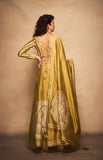 Load image into Gallery viewer, Olive Rose Gota Dupatta
