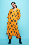 Load image into Gallery viewer, Orange Tunic Dress