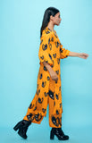 Load image into Gallery viewer, Orange Tunic Dress