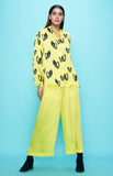 Load image into Gallery viewer, Yellow High Waisted Pants