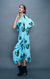 Load image into Gallery viewer, Blue Kaftan Dress