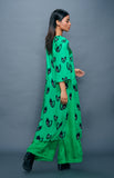 Load image into Gallery viewer, Green Tunic Dress