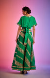 Load image into Gallery viewer, Green Sequins Skirt