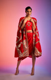 Load image into Gallery viewer, Red Sequins Cape