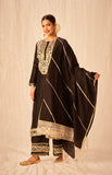 Load image into Gallery viewer, Black Dupatta