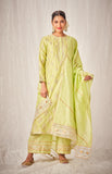 Load image into Gallery viewer, Pista Green A Line Kurta
