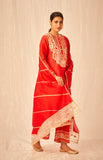 Load image into Gallery viewer, Red Dupatta