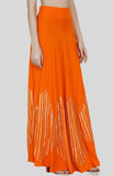 Load image into Gallery viewer, Orange Circular Skirt