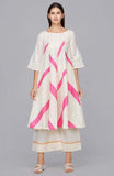Load image into Gallery viewer, Pink Rays 12 Paneled Dress
