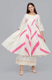 Load image into Gallery viewer, Pink Rays 12 Paneled Dress